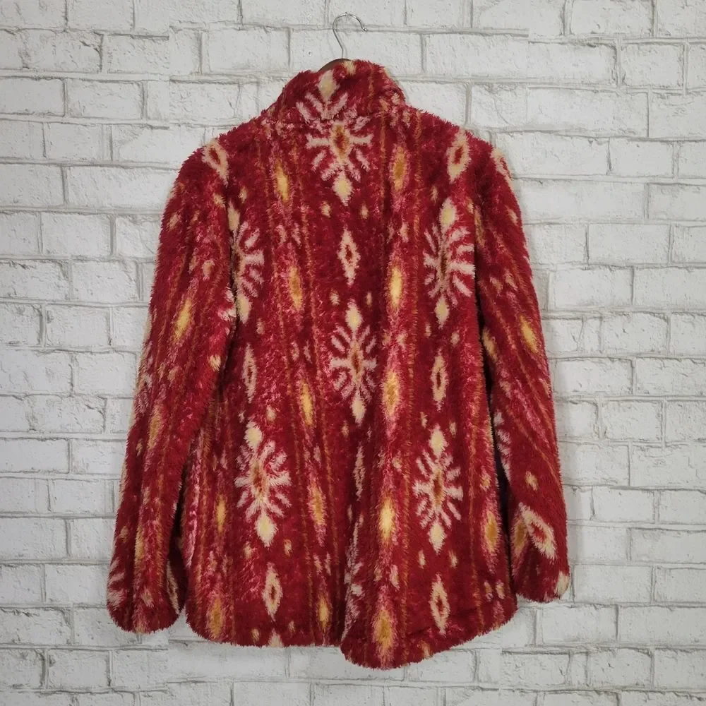 Maurices printed cozy jacket